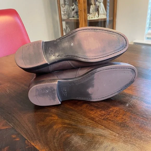 UGG LEATHER BOOTS, EUC, 8 - Picture 5 of 6